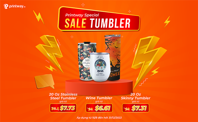 Printway Special Sale For Tumbler Product