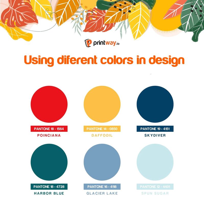 use bright color