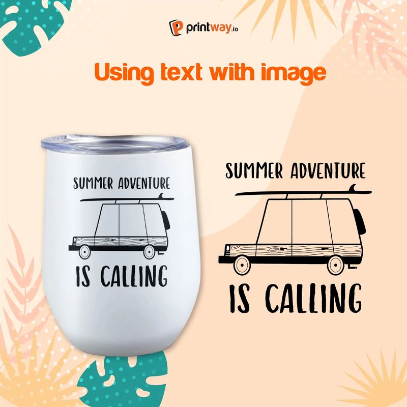 use text with images