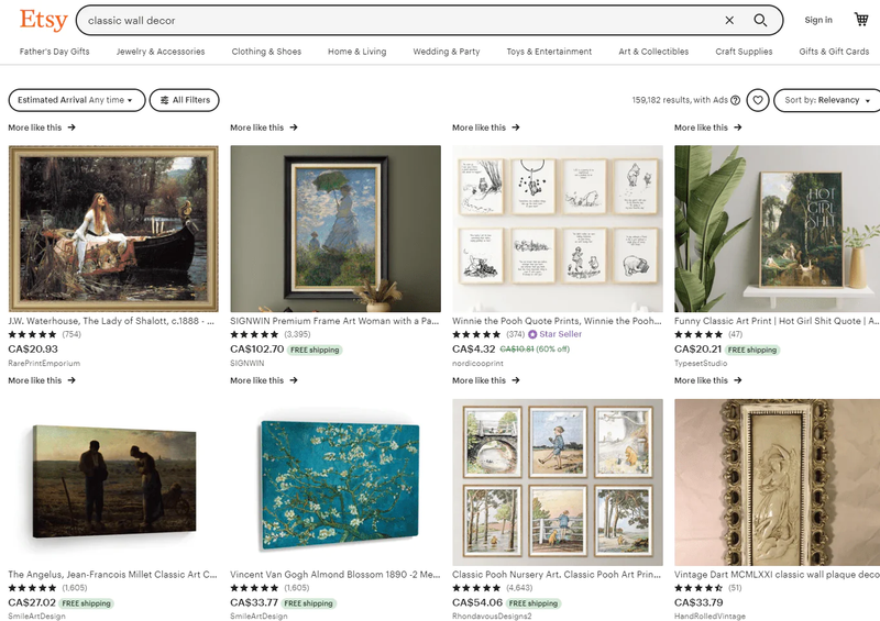 Design in classic style