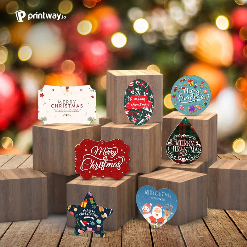 Aluminum ornament 7 shapes