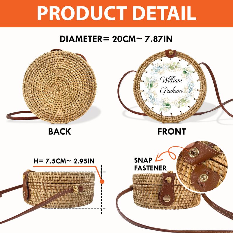 Authentic discount rattan bag