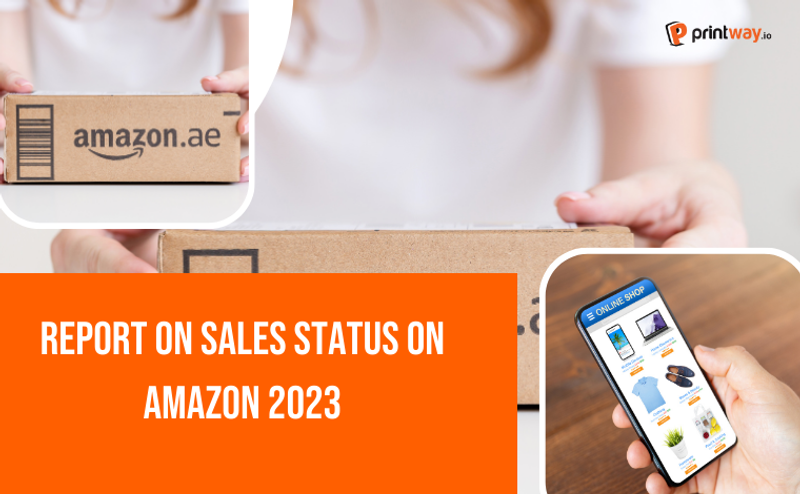 Report on sales status on Amazon 2023 | Printway.io