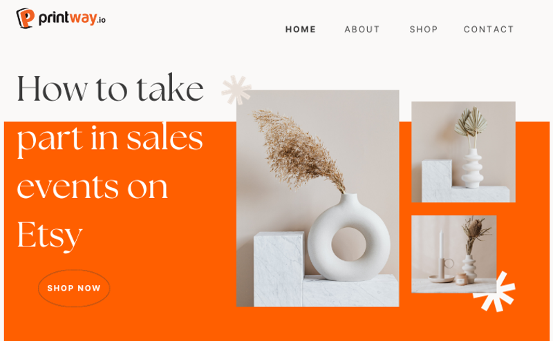 How to take part in sales events on Etsy