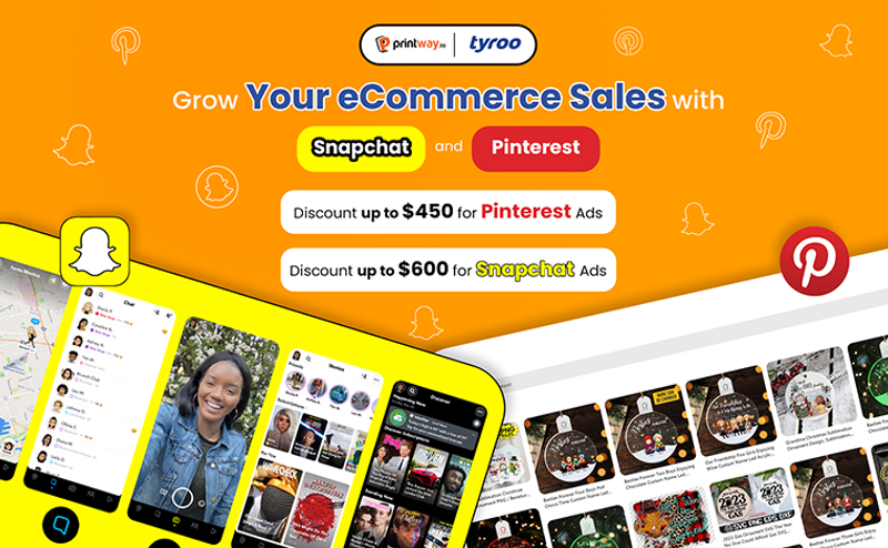 grow your sales with pinterest and snapchat