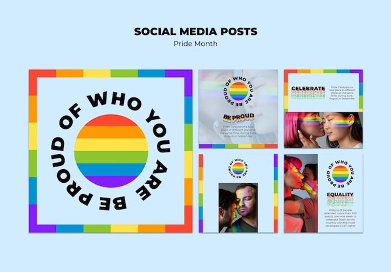 pride month social media posts