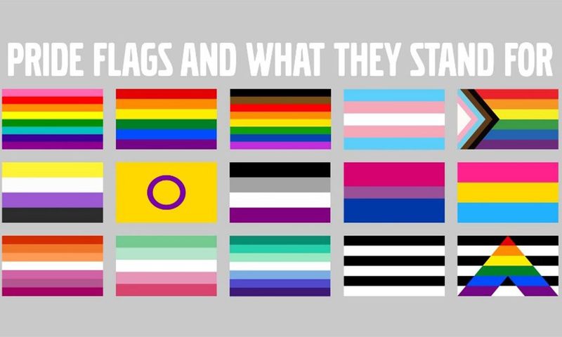 pride flags
