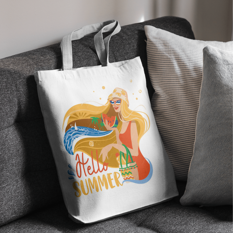 summer tote bag