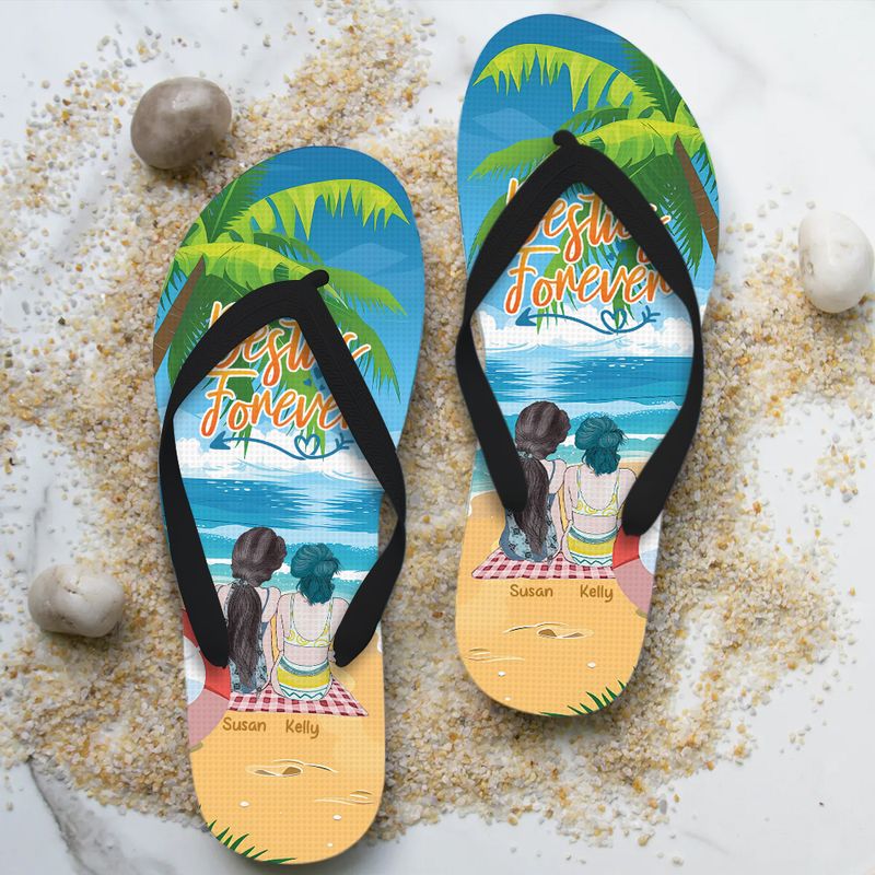 summer flip flops