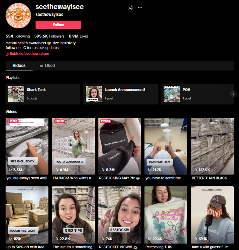 see the way I see tiktok shop
