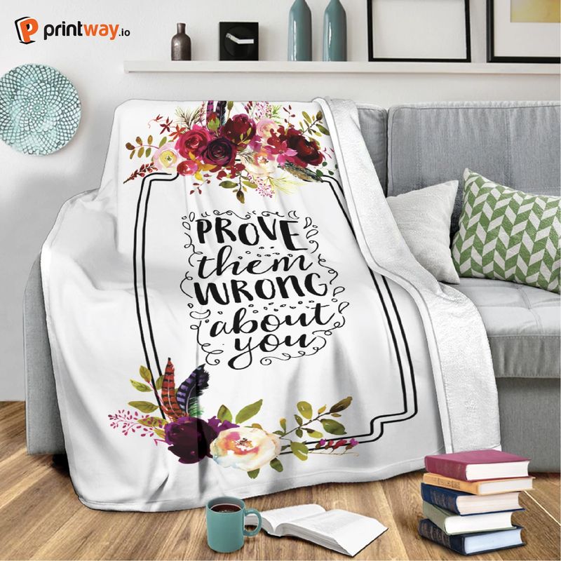 print on demand blanket
