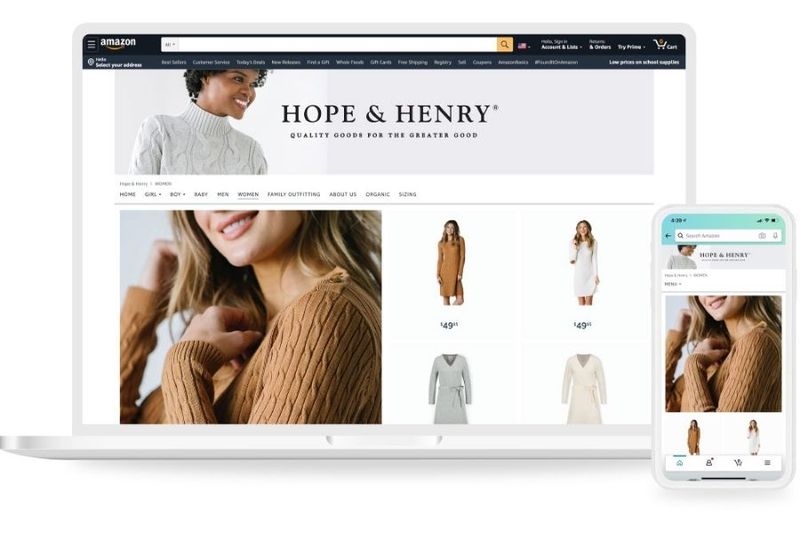 set up storefront