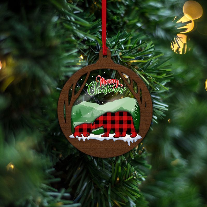 Printway 2 layered mix ornament