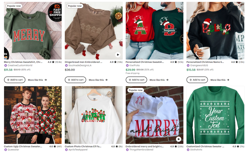 Christmas sweatshirt
