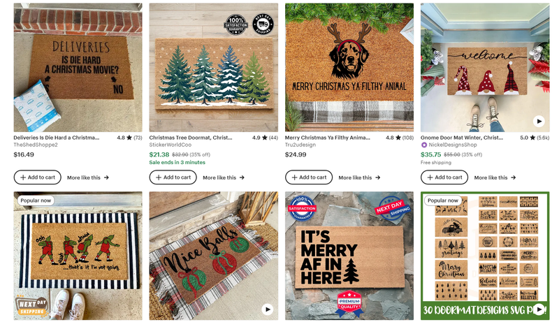 Christmas Doormat