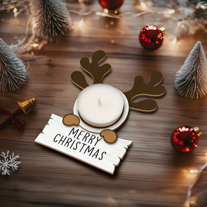 New Christmas Candle Holder