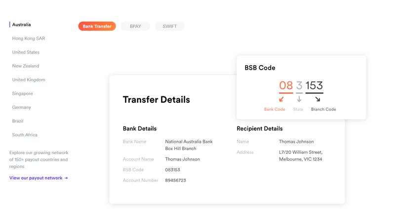 multi national payment