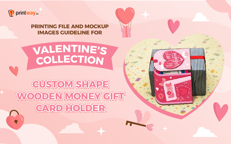 Full Guideline: How to make printing files and mockups for Custom Shape Wooden Money Gift Card