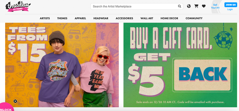 threadless
