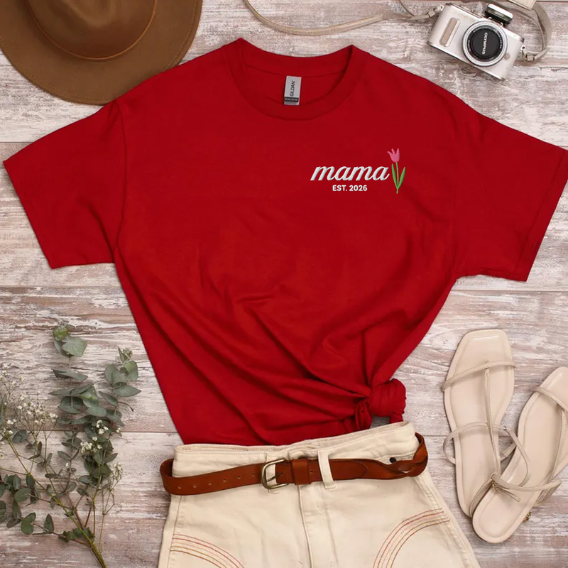 Embroidered T-shirt