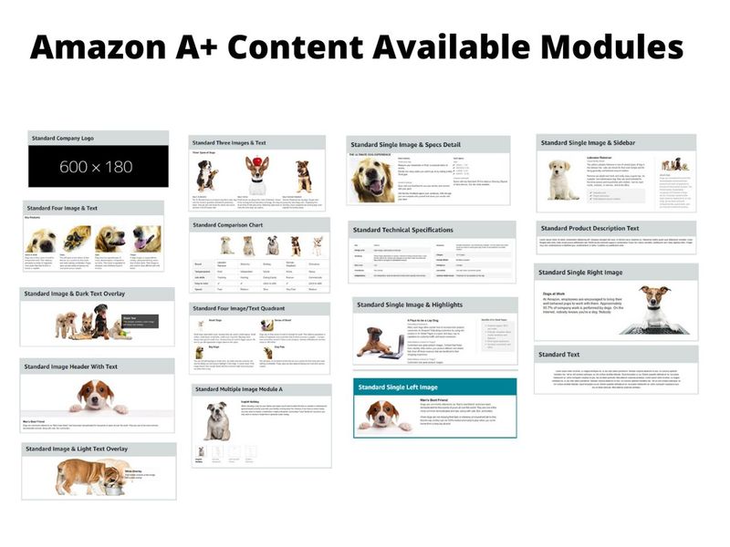 Amazon A+ Content Modules