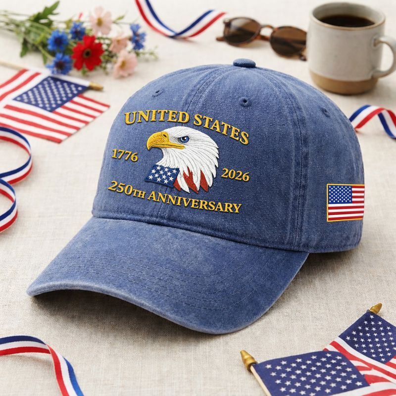 Embroidered Washed Cap -