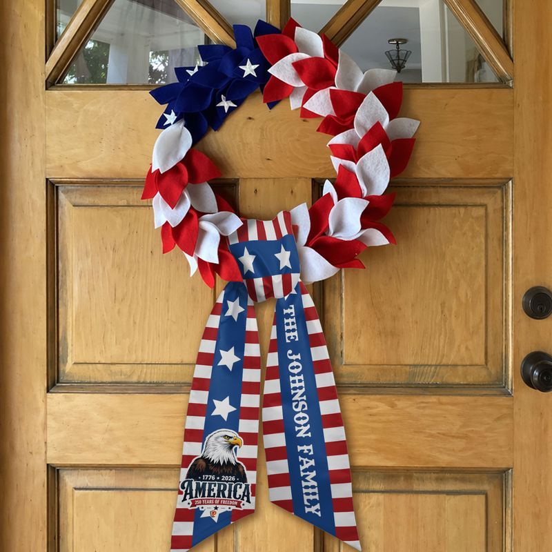 Door Wreath Sash