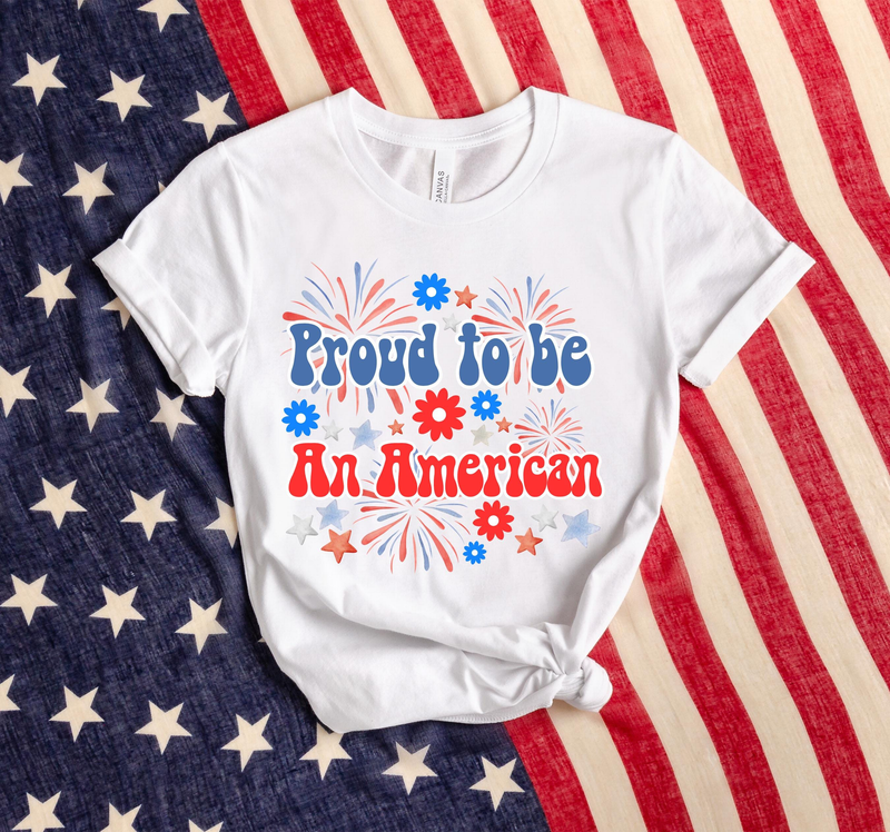 Red, white, and blue style