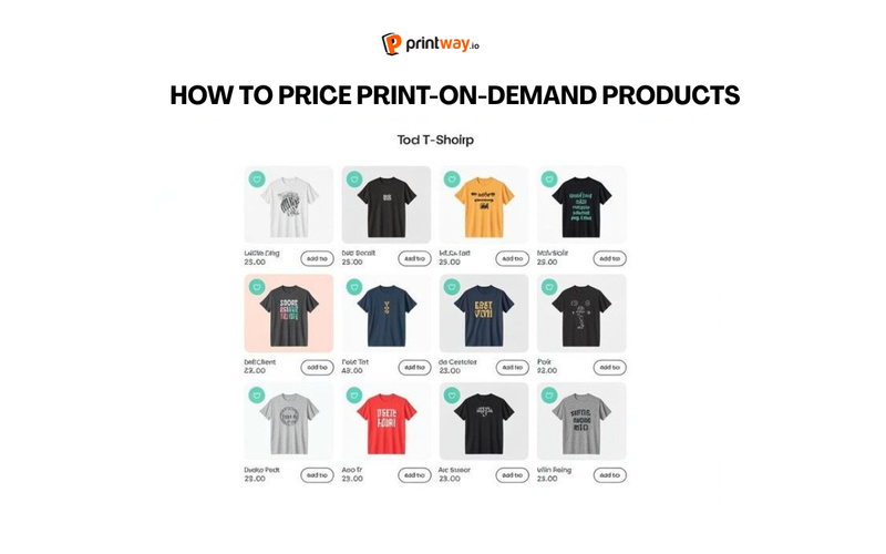 How to Price Print-on-Demand Products