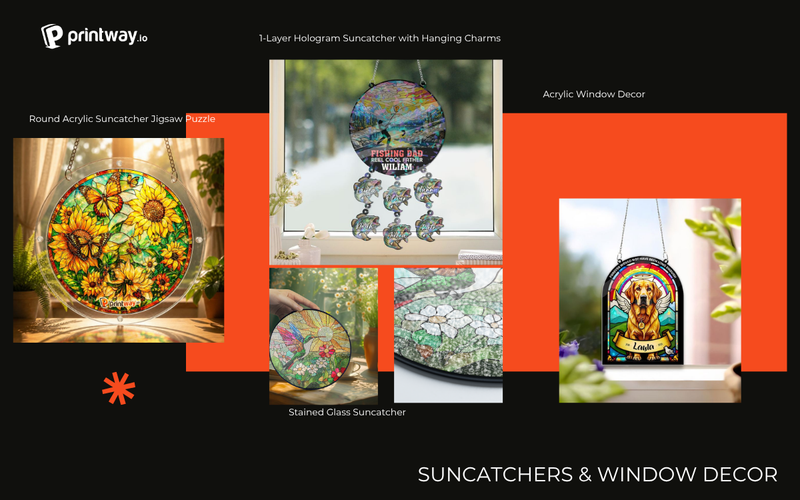 Suncatchers & Window Decor: Capturing Light and Attention