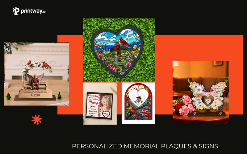 Personalized Memorial Plaques & Signs