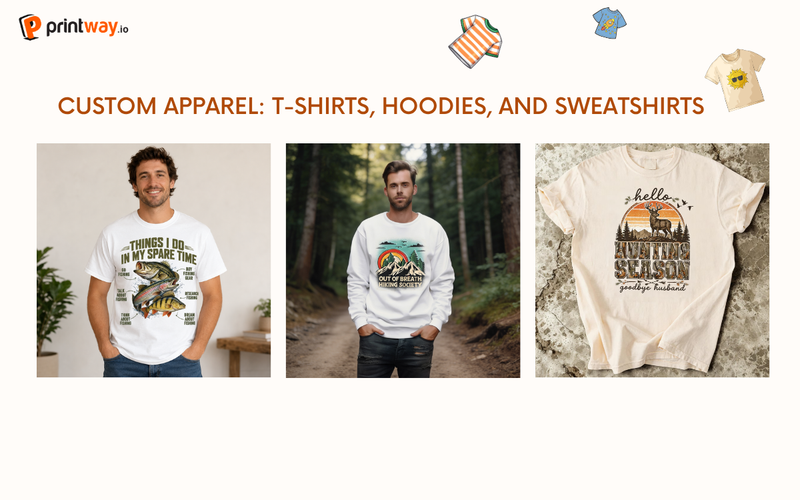 Custom Apparel: T-Shirts, Hoodies, and Sweatshirts