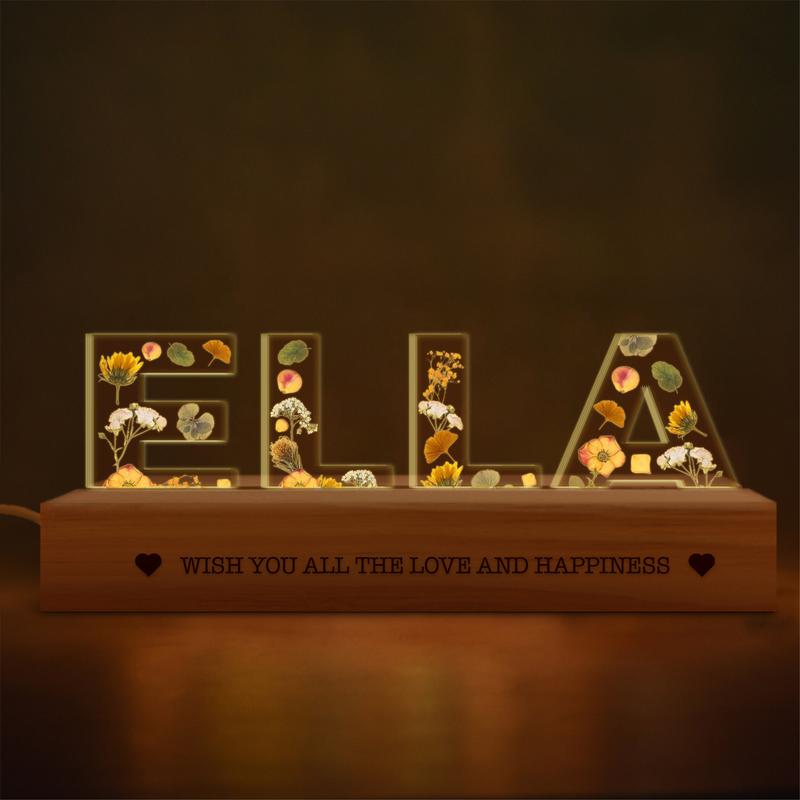 Custom Acrylic Name Night Light