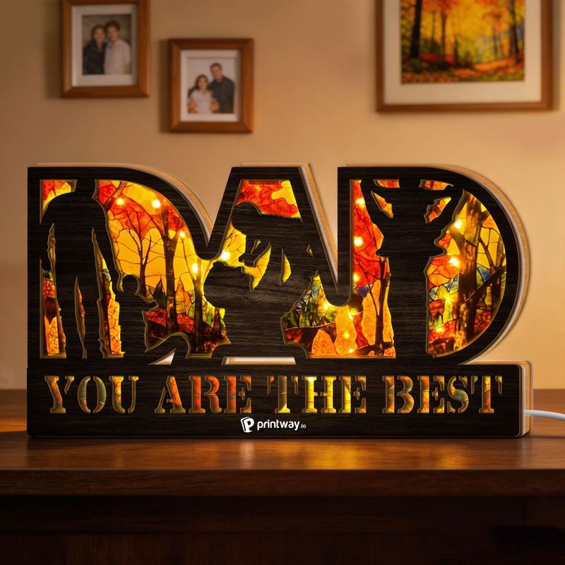 Custom Shape Suncatcher Night Light Box