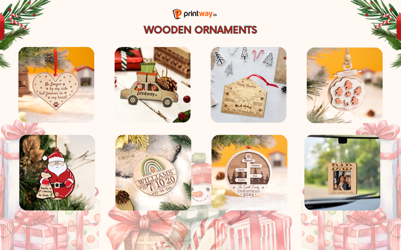 Wooden Ornaments