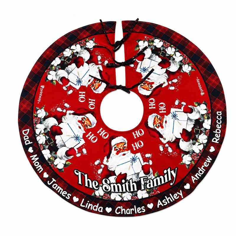 All-Over Print Christmas Tree Skirt